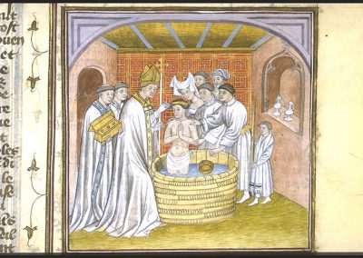 Le Baptême de Rollon dans les chroniques de Saint-Denis