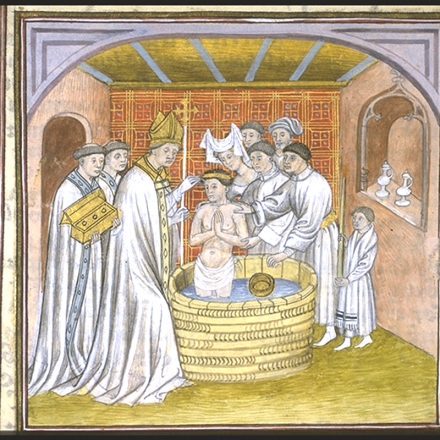 Le Baptême de Rollon dans les chroniques de Saint-Denis