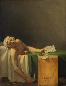 Marat assassiné - Jacques-Louis David